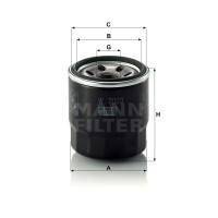 Фильтр масляный MANN-FILTER W 7023